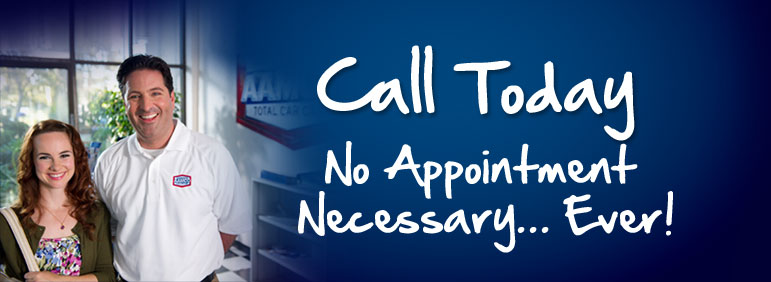 No Appointment Necessary